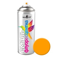 Емаль флуоресцентна New Ton Аерозоль RAL 3024 Помаранчевий 400 мл