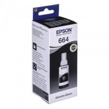 Контейнер з чорнилом Epson 664 70 мл Black L100/L200 C13T66414A (10910)