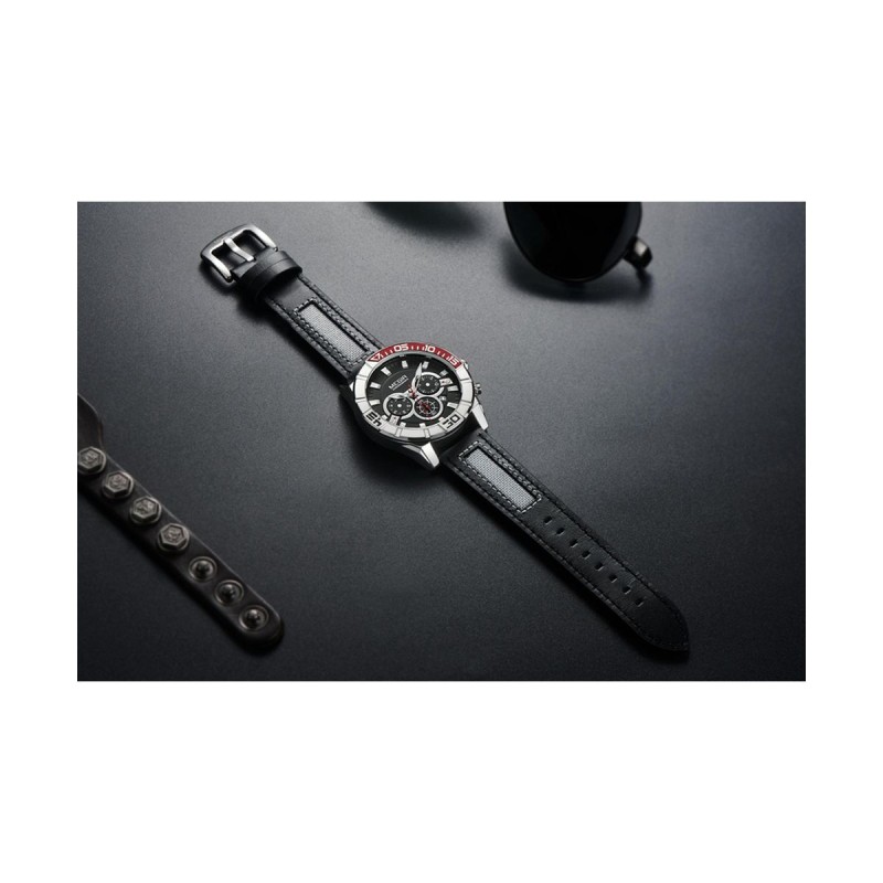 Годинник Megir Red Black MG2066 (ML2066GBK-1)