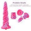 Фантазійний фалоімітатор 10.12″ для секс-машин Hismith Silicone Dildo rose Monster Series, KlicLok в інтернет супермаркеті PbayMarket!