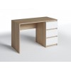 Стіл письмовий Меблева Площа СП-7 120х60х75 см Дуб сонома + Білий