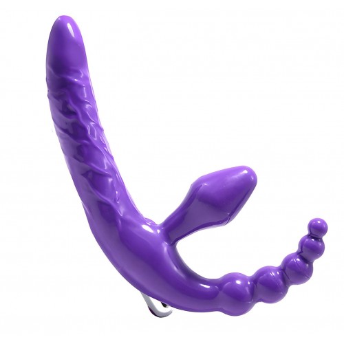 Вібратор-страпон We Love безременевий фіолетовий в інтернет супермаркеті PbayMarket!