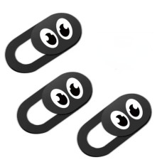 Шторка для веб-камери No Brand Anonimaizer захисна для камери смартфона / Планшета / Ноутбука 6 шт Чорна