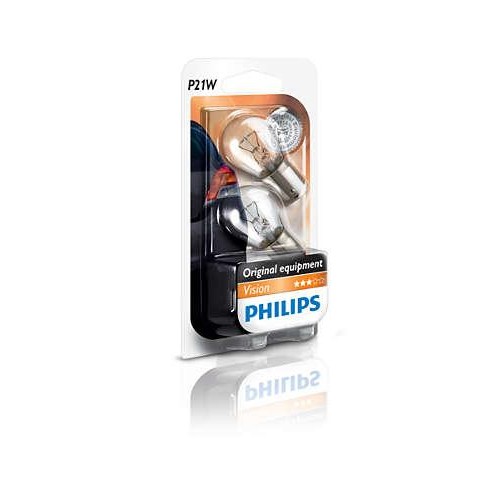 Автолампа ук. PHILIPS 12498B2 P21W 12V 21W BA15s в інтернет супермаркеті PbayMarket!