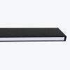 Світильник лінійний Maxus Assistance Line Slim Pro 40W 80Ra 4000 1500 мм 140B UpDown IP20 linkable Чорний (1539)