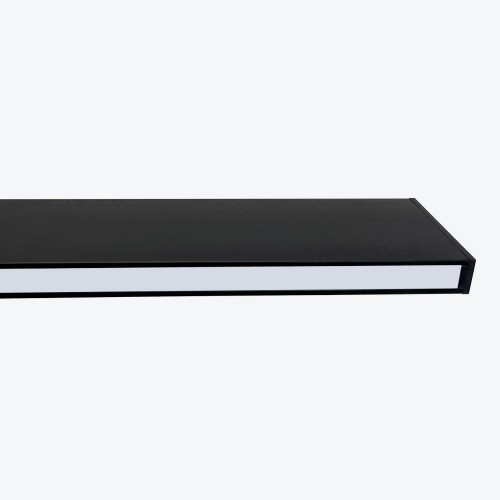 Світильник лінійний Maxus Assistance Line Slim Pro 40W 80Ra 4000 1500 мм 140B UpDown IP20 linkable Чорний (1539)