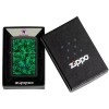 Запальничка бензинова Zippo Cannabis Design Black Light (48736)