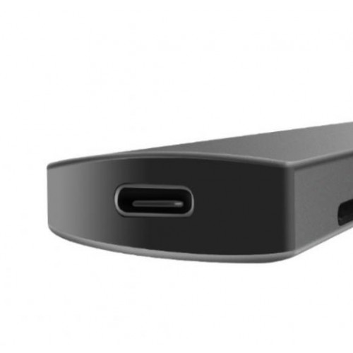 Док-станція Lucom USB Type-C-HDMI + Type-C PowerDelivery 87W 2xUSB3.0 +Cardreader Срібний(62.09.8376)