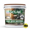 Лак для дерева акриловий Skyline Wood Прозорий Напівматовий 10л