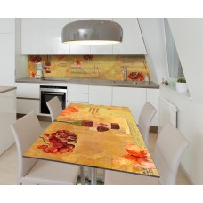 Наклейка вінілова на стіл Zatarga  