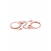 Наручники Fetish Tentation Premium Chick wrist cuffs in rose-gold metal