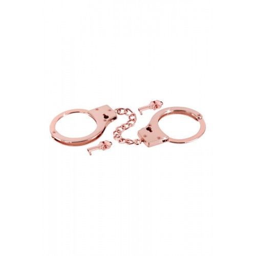 Наручники Fetish Tentation Premium Chick wrist cuffs in rose-gold metal