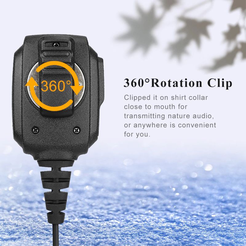 Вологозахищена тангета для рацій Retevis, Kenwood, BAOFENG, POFUNG, PUXING, TYT з K-штекером Retevis HK006