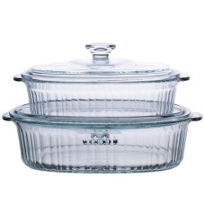 Набір форм для запікання YIWU 1,8/2,8 л Прозорий (HP-34-27)