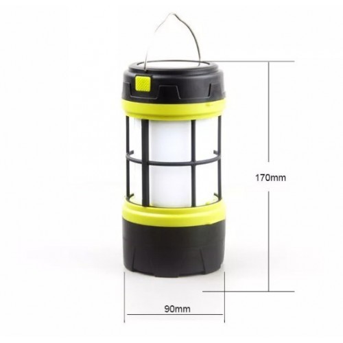 Підвісний акумуляторний кемпінговий ліхтар Camping Lantern F-910-B 2500 мА·год з функцією Power Bank Підвісний акумуляторний кемпінговий ліхтар Camping Lantern F-910-B 2500 мА·год з функцією Power Bank
