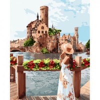 Картина за номерами Ідейка Мальовнича місцевість 40*50см Картина за номерами Ідейка Мальовнича місцевість 40*50см