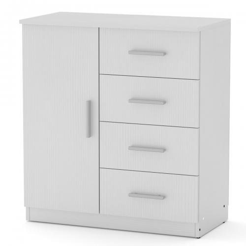 Комод Компаніт 4+1А Німфея альба (78х39х85 см) Комод Компаніт 4+1А Німфея альба (78х39х85 см)