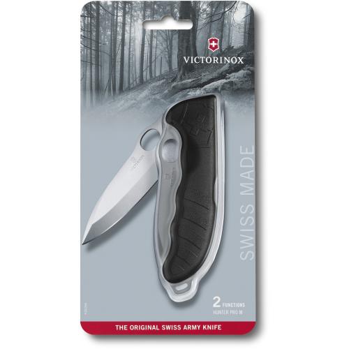 Складаний швейцарський ніж Victorinox Hunter Pro у блістері 13,6 см Чорний (0.9411.M3B1) Складаний швейцарський ніж Victorinox Hunter Pro у блістері 13,6 см Чорний (0.9411.M3B1)