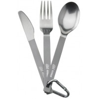 Набір столовий Esbit Titanium cutlery set 3 шт Сірий (017.0016)