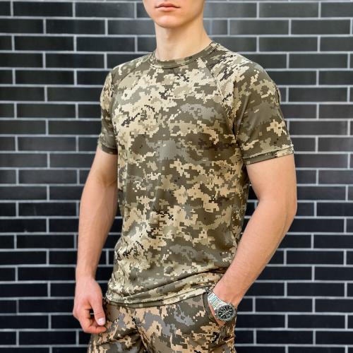Футболка чоловіча Pobedov Ergo 366540 XXL Піксель (00000006309) Футболка чоловіча Pobedov Ergo 366540 XXL Піксель (00000006309)