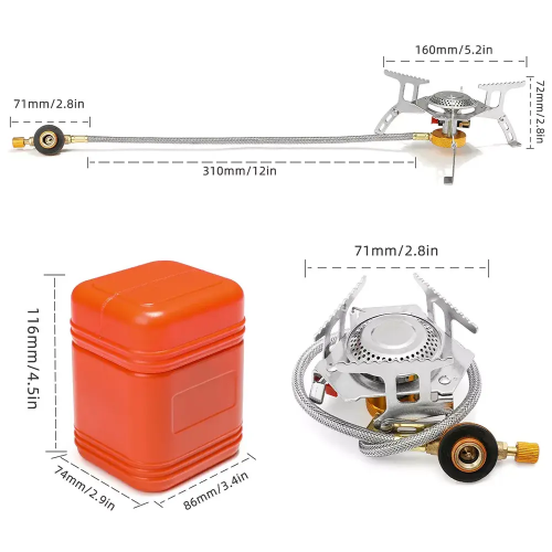 Пальник газовий Kovab K-103 Сірий (1800466018) Пальник газовий Kovab K-103 Сірий (1800466018)