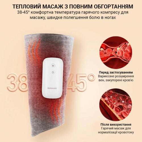 Масажер для ніг Inspire BISD-K701A 5W Сірий Масажер для ніг Inspire BISD-K701A 5W Сірий