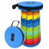 Складаний туристичний стілець OPT-TOP Telescopic stool 47х25 см Різнокольоровий (2104618575)