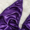 Еротична атласна піжама фіолетового кольору з глибоким декольте M We Love в інтернет супермаркеті PbayMarket!