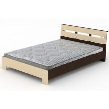 Двоспальне ліжко Компаніт Стиль-140 венге комбі.