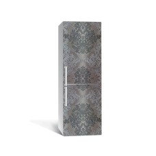 Наклейка на холодильник Zatarga «Оксамитові візерунки» 650х2000 мм вінілова 3Д наклейка декор на кухню