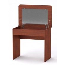 Туалетний стіл Компанит Трюмо 7 з відкидним дзеркалом 80х50х72 см Яблуня