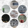 Самоклеюча поліуретанова плитка 305х305х1мм (D) Sticker Wall SW-00001938
