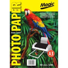 Фотопапір Magic Глянець Superior A3 240 г/м2 50 шт Білий (10128)