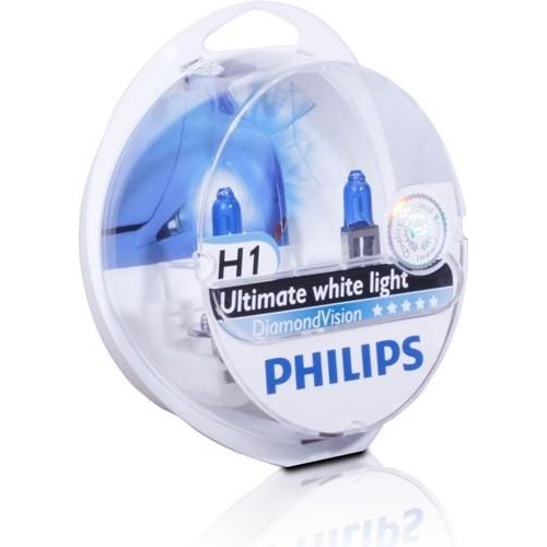 Автолампа PHILIPS 12258DVS2 H1 55W 12V P14,5 Diamond Vision в інтернет супермаркеті PbayMarket!