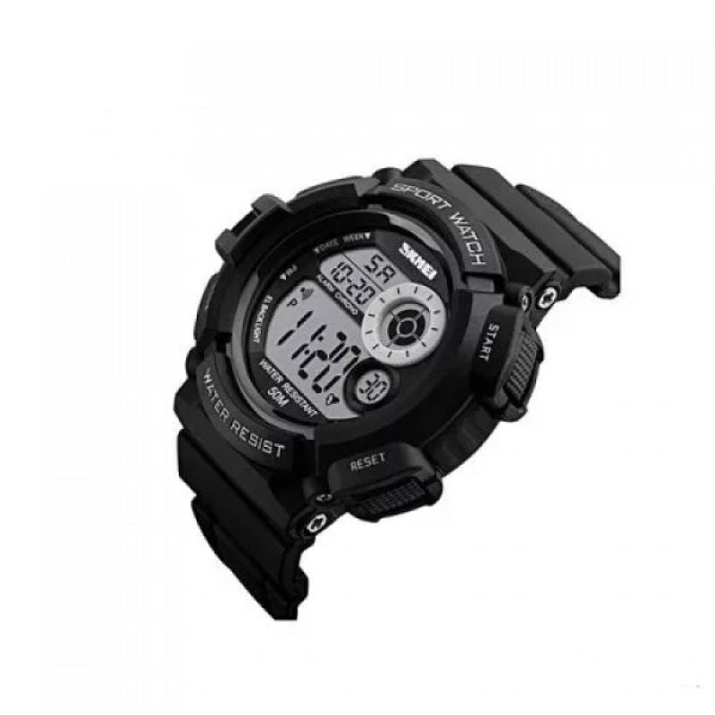 Годинник чоловічий спортивний Skmei 1222 Чорний
