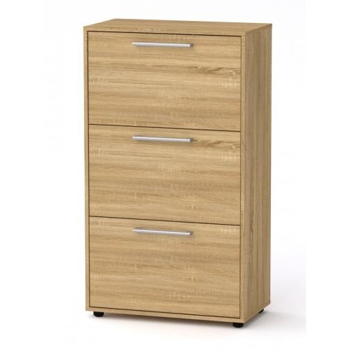 Висока тумба для взуття Компанит ТО 20 70х38х123 см Дуб сонома Висока тумба для взуття Компанит ТО 20 70х38х123 см Дуб сонома