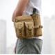 Тактична поясна сумка Edibazzar 15x18x6.5 см Хакі (1870495212)