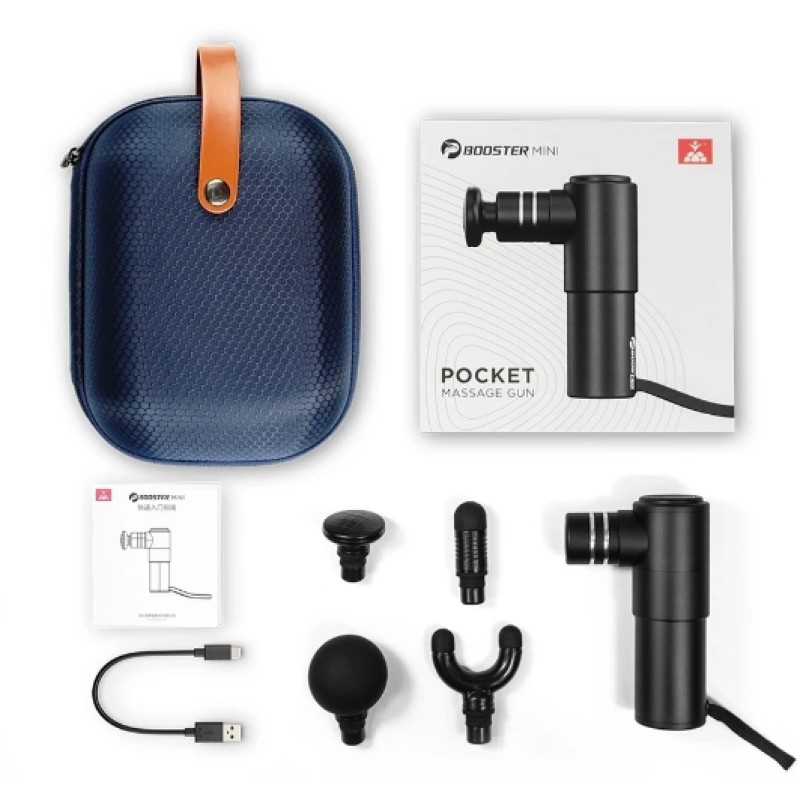 Масажер тригерних точок Booster Mini 2500 мАг Чорний (1303051884)