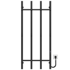 Рушникосушарка електрична Split П4 500х1200 Deffi Чорний JD04 (A.SP.120.50.4.E.B.R.2)