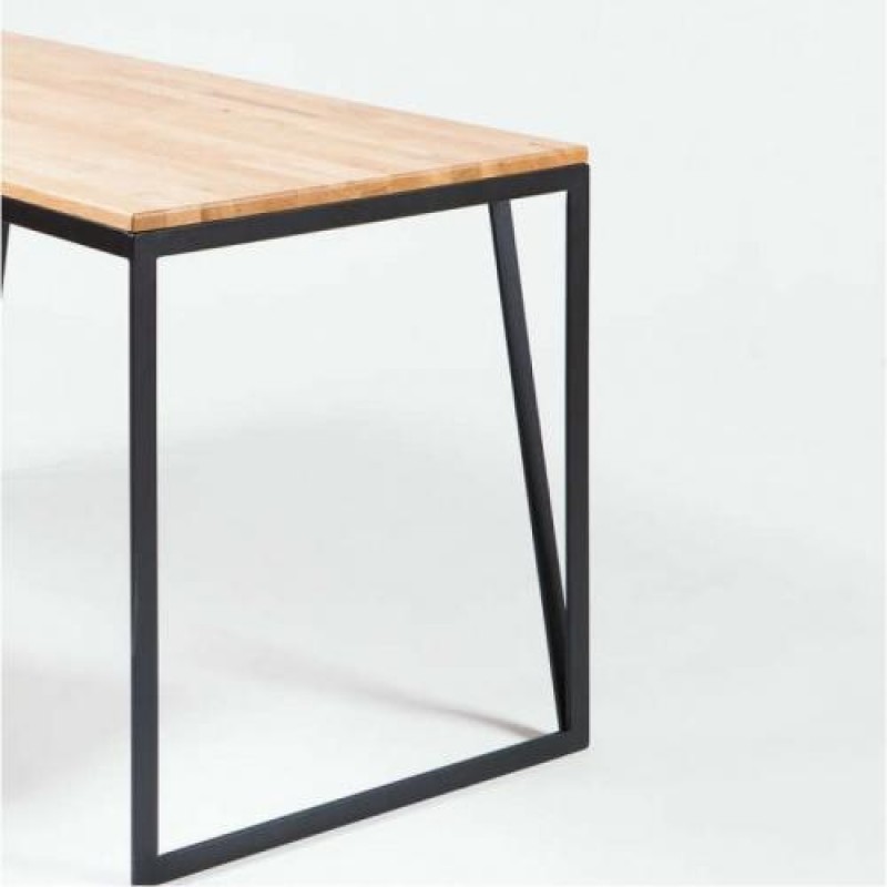 Офісний стіл в стилі Loft NS-1384 780x1200x600 мм Черный