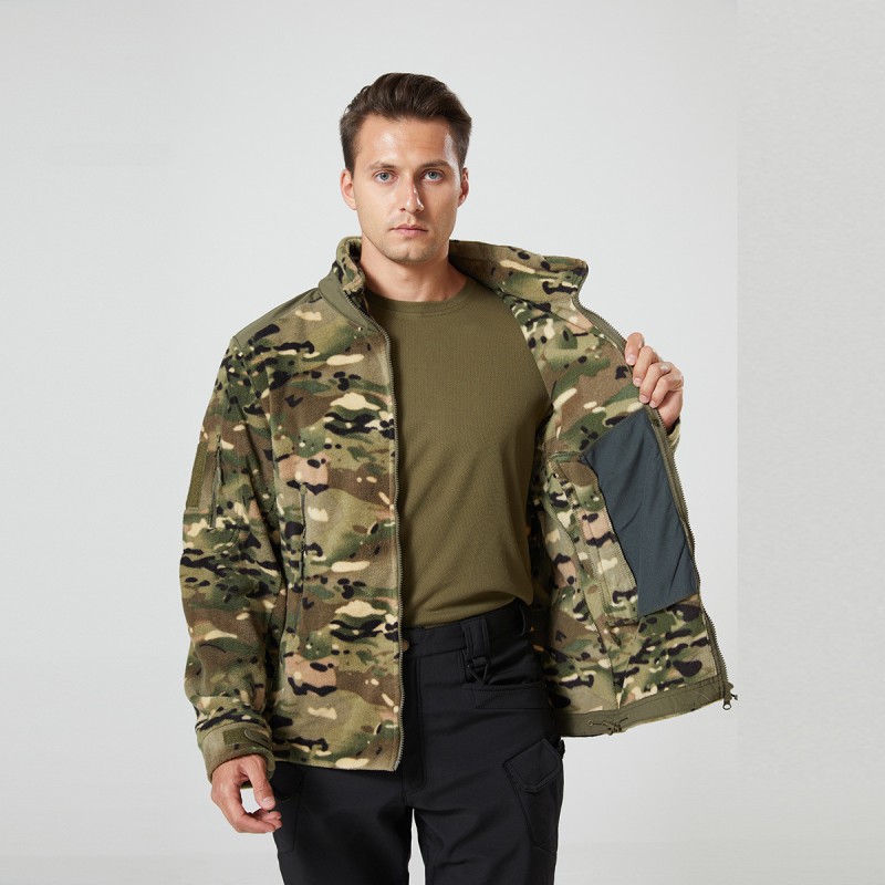 Тактична куртка Solve Woodland KT6000606 3XL Камуфляж (2413128420)