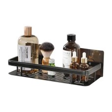 Полиця для ванної підвісна Boer 30,5х13х5,5 см Чорний (H051342)