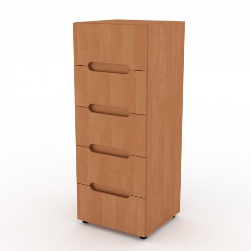 Комод для речей МС-8 Стиль Компанит Вільха (New-134)