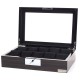 Шкатулка для зберігання годинників Salvadore WB/2386/10.EB 31,5х21х8,5 см Коричнево-чорний