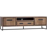 Тумба підставка для TV у стилі Loft NS-2153 630x1800x460 мм Черный Тумба підставка для TV у стилі Loft NS-2153 630x1800x460 мм Черный