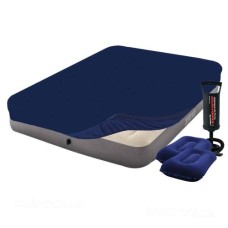 Надувний матрац Intex 64103-3, 152 х 203 х 25 см, з насосом, наматрацом (чохлом), подушками. Двомісний
