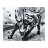Годинники настінні ДомАрт СГ2 Бик Уол Стріт Рік бика Тихий хід 20х25х5 см (25589) в інтернет супермаркеті PbayMarket!