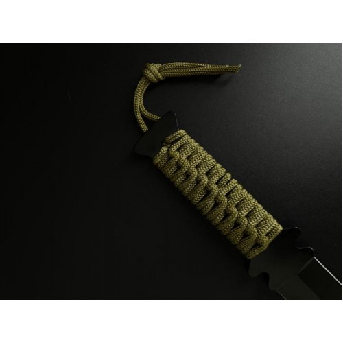 Ніж туристичний Gorillas BBQ 2-882 25 см Зелений (KN1054) Ніж туристичний Gorillas BBQ 2-882 25 см Зелений (KN1054)