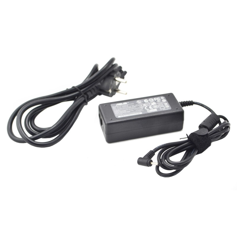 Блок живлення для ноутбука Asus 19V 2.1A 40W 2.5x0.7 мм/кабель живлення (0581)
