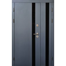 Двері вхідні Ваш Вид Графіт МДФ Графіт 1200х2050х96 Ліві/Праві